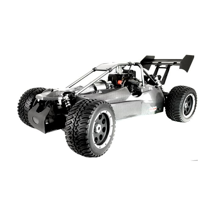Coche teledirigido 4WD, Buggy de juguete con motor de gasolina de